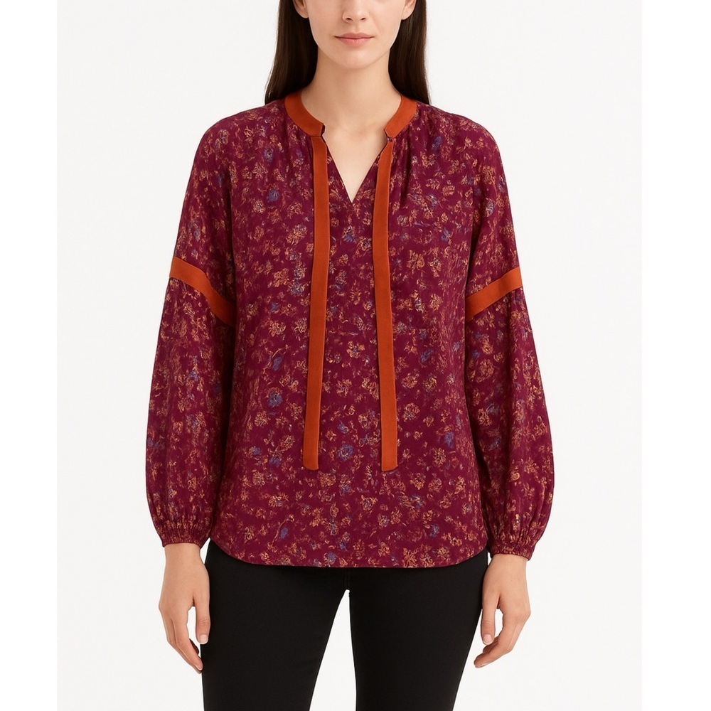 Ulla Johnson 100% silk bohemian blouse
